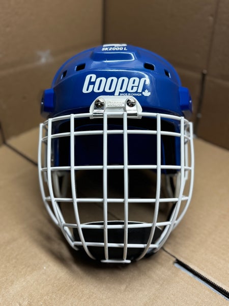 VINTAGE COOPER SK2000 HASEK STYLE GOALIE HOCKEY HELMET MASK