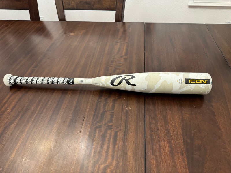 Rawlings Icon Composite USSSA Certified Bat (-10) 17 oz 27" (Used)