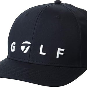 Taylor Made Lifestyle Logo Hat (Black, Adjustable) Golf Cap 2022 NEW