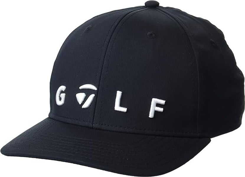 Taylor Made Lifestyle Logo Hat (Black, Adjustable) Golf Cap 2022 NEW