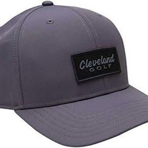 Cleveland Performance Patch Cap (Charcoal, Adjustable) Golf Hat NEW
