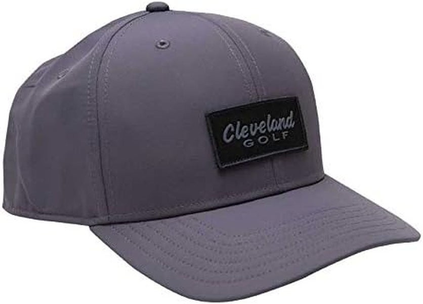 Cleveland Performance Patch Cap (Charcoal, Adjustable) Golf Hat NEW