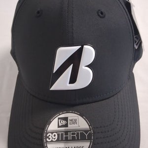 Bridgestone Golf New Era Fitted 2021 Hat (Black, Medium-Large) NEW