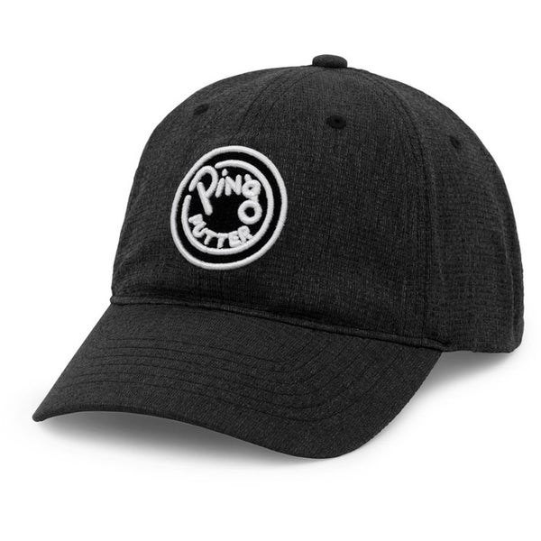 Ping Putter Unstructured Cap (Black, Adjustable) Golf Hat NEW