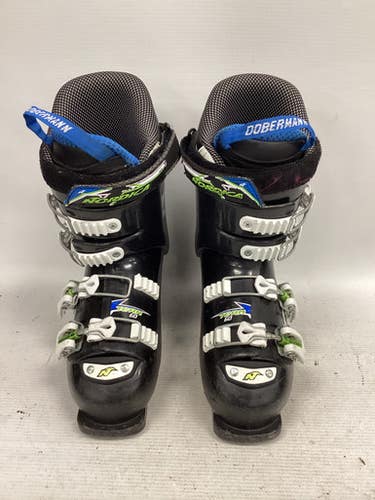 Used Nordica DOBERMANN Boys DH Ski Boot Black 210 MP - J02 11851-S000035684