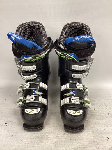 Used Nordica DOBERMANN Boys DH Ski Boot Black 210 MP - J02 11851-S000035684