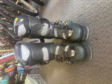 Used Salomon QST R80 Mens DH Ski Boot Black 275 MP - M09.5 - W10.5 10299-S000301131