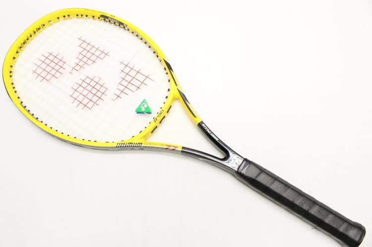 YONEX ULTIMUM RD Ti 77 MP TENNIS RACQUET (4 1/4) NEW GRIP. JAPAN DEALER DEMO!