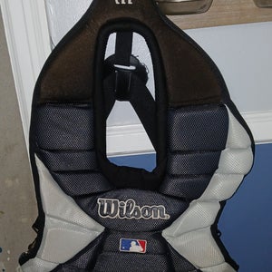 Black Intermediate Wilson Catcher's Chest Protector (Used)