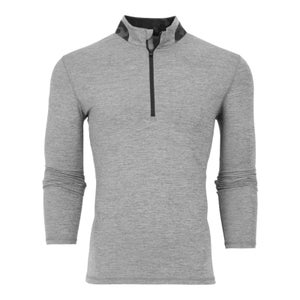GREYSON GUIDE SPORT QUARTER ZIP LIGHT GREY HEATHER