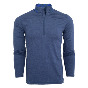GREYSON GUIDE SPORT QUARTER ZIP MALTESE BLUE