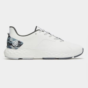 G/FORE MENS MG4+ CAMO ACCENT GOLF SHOE SNOW/CHARCOAL CAMO