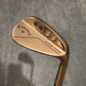 Men's Callaway Jaws Raw Right Handed Wedge Wedge Flex 48 Degree Graphite Shaft (Used)