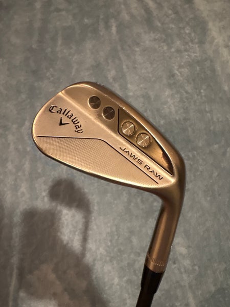 Men's Callaway Jaws Raw Right Handed Wedge Wedge Flex 48 Degree Graphite Shaft (Used)