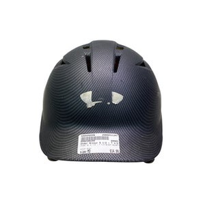 Used Under Armour 6 1/2 - 7 1/2 BLACK HELMET Batting Helmet No Mask Grey MD 11347-S000256506
