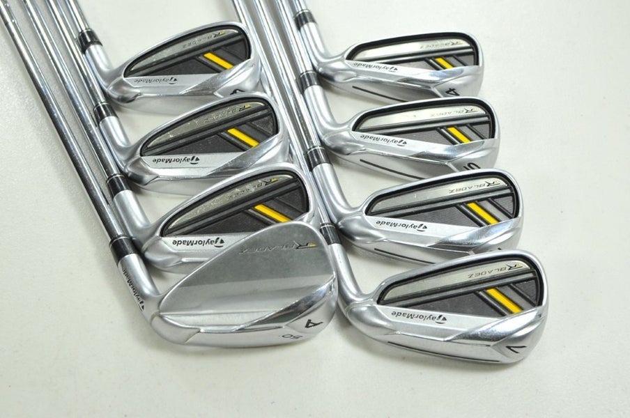 TaylorMade RocketBladez 4-PW,AW Iron Set Regular Flex Right 85g Steel # 203509