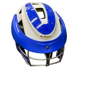 Used Cascade LX GIRLS LAX HELMET Lacrosse Helmet Royal Blue S/M 11613-S000168921