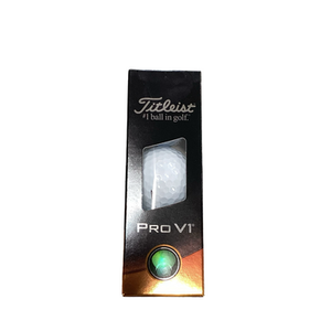 Used Titleist PRO V1 3 Ball - Golf Ball Sleeve 11613-S000168900
