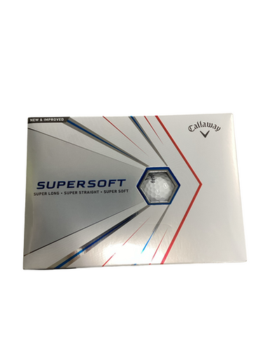Used Callaway SUPER SOFT 12 Pack - Golf Balls 11613-S000168880