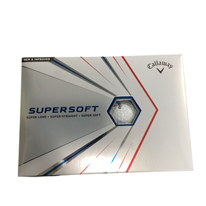 Used Callaway SUPER SOFT 12 Pack - Golf Balls 11613-S000168870