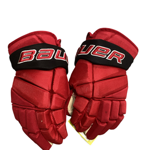 Used Bauer TEAM VAPOR PRO Senior Gloves Red 15" 11613-S000169030