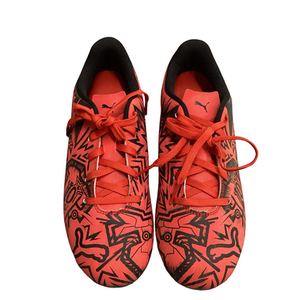 Used Puma PULL SIC Soccer Cleats Red Junior 04.5 11613-S000168986