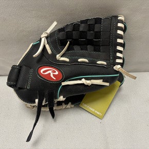 Used Rawlings FASTPITCH WFP115MT BB/SB Glove RH Throw Black 11 1/2" 11490-S000266109