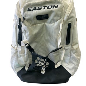 Used Easton ELITE BB/SB Player Backpack White 11862-S000091159