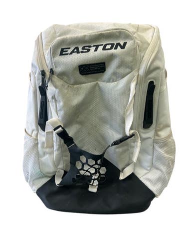 Used Easton ELITE BB/SB Player Backpack White 11862-S000091159