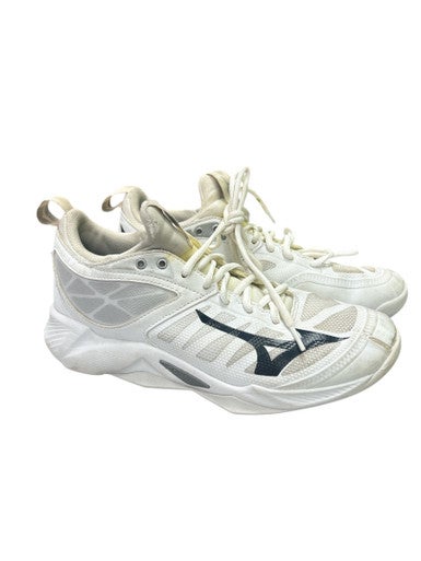 Used Mizuno VB Shoes Adult White Senior 8 11862-S000091153
