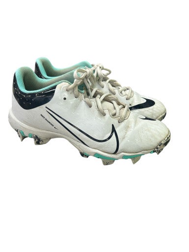 Used Nike DIAMOND BB/SB Cleats White Junior 06 11862-S000091152