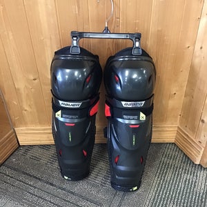 Intermediate Bauer Velocity 14" Shin Pads (New)