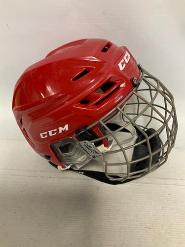 Used CCM RES 300 EXPIRED Helmet Cage Combo Red SM 11823-S000034662