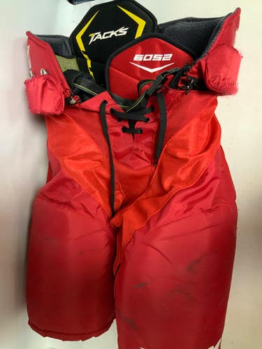 Used CCM TACKS 6052 Senior Pant Red MD 11823-S000034661
