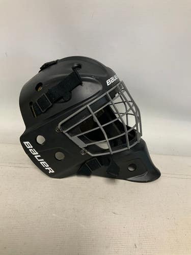 Used Bauer NME5 EXPIRED Inter Goalie Helmet/Mask Black One Size 11823-S000034624