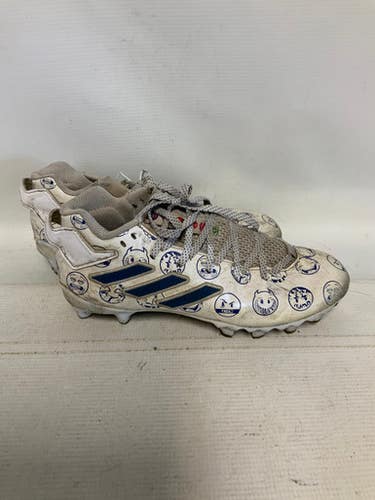 Used Adidas FREAK Adult FB Cleats White Senior 7 11823-S000034615