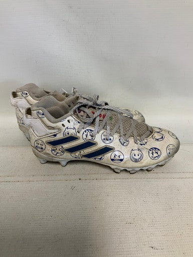 Used Adidas FREAK Adult FB Cleats White Senior 7 11823-S000034615