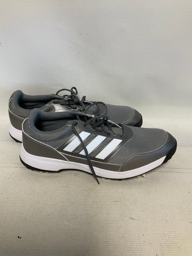 Used Adidas Mens Golf Shoes Grey Senior 14 11823-S000034613
