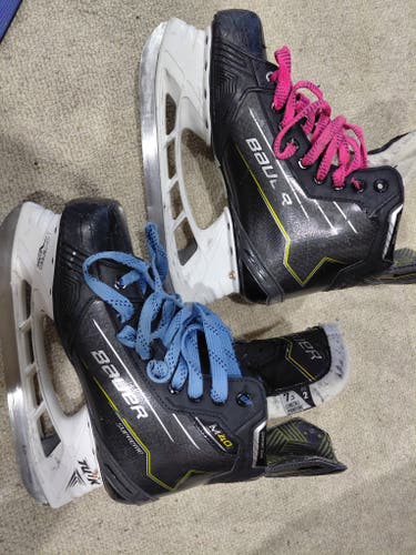 Senior Bauer Supreme M40 Hockey Skates (Fit 2) Size 7.5 (Used)