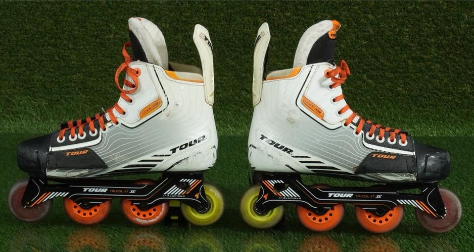 TOUR HOCKEY CODE 3.ONE INLINE SENIOR ROLLER HOCKEY SKATES, TOUR SKATE SIZE 9.5