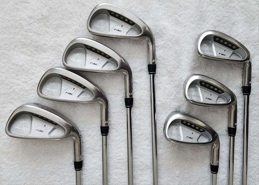 Men's TaylorMade RAC OS Iron Set (3-9 Irons, 7 clubs) RH; Steel Shafts