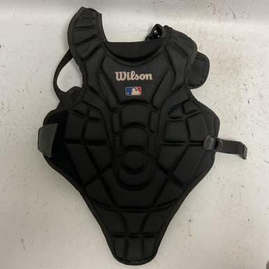 Used Wilson WTA368405LX Catchers Chest Protector Black Youth 11855-S000191890