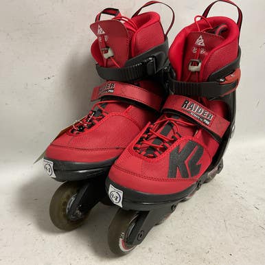 Used K2 RAIDER PRO Senior Rec Fitness Skates Black Adjustable 11855-S000191870