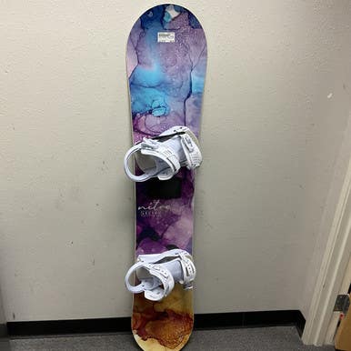 Used Nitro LECTRA Womens Board/Bindings White And Purple 152 cm 11855-S000191859