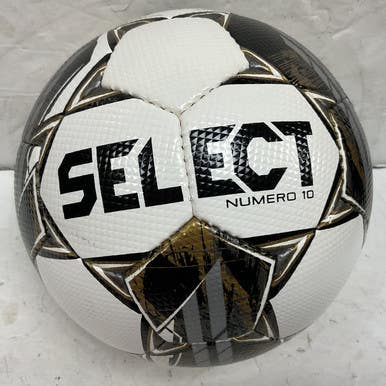 Used Select NUMERO 10 All Size Soccer Ball White And Black 5 11855-S000191855