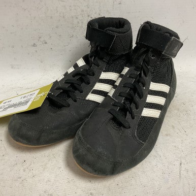Used Adidas AQ3327 Wrestling Shoes Black Junior 03.5 11855-S000191840
