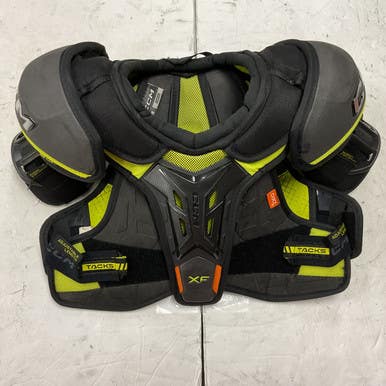 Used CCM TACKS XF Junior Shoulder Pads MD 11855-S000191821