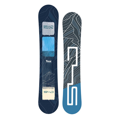 New T-Ride Snowboard Deck Blu/Wht 155cm 11855-SJM10112403155