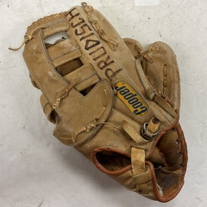 Used Cooper PROTAN AMERIHIDE Softball Glove RH Throw Tan 14" 11855-S000191801