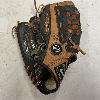 Used Nike KDR 1100 Baseball Glove LH Throw Brown And Black 11" 11855-S000191799